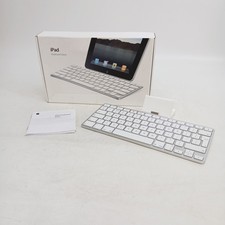 Apple iPad Keyboard Dock A1359 30-Pin Connector Full-Size Keyboard with Stand