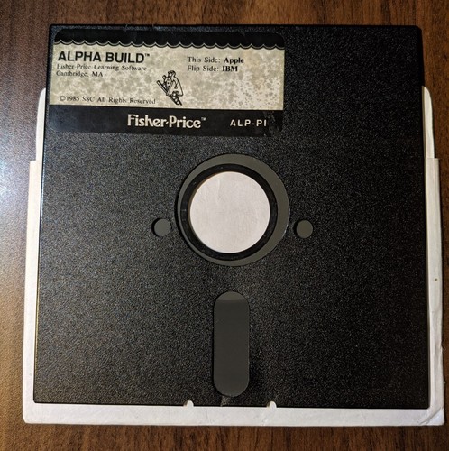 Fisher price alpha build 1985 - build,
