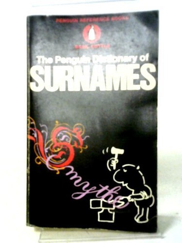 Penguin dictionary surnames - dictionary,