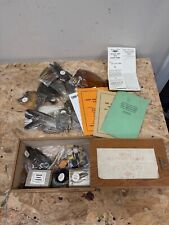 VINTAGE FLY TROUT FISHING TACKLE - VENIARD TROUT FLY TYING OUTFIT, IN WOODEN BOX