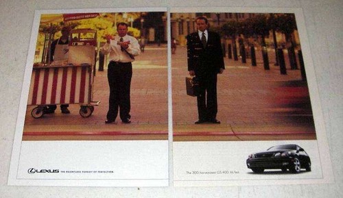 1999 lexus 400 car ad - 1999,