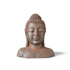 Buddha Head Bust Garden Figure
