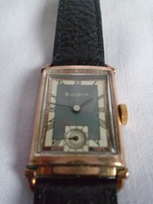 1946 bulova president art deco - bulova,