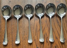 6 Antique Jays London Silver