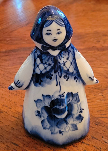 Lovely russian porcelain blue - porcelain,