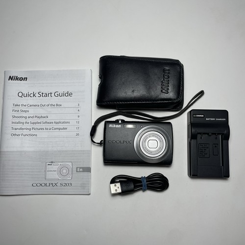 Nikon coolpix s203 0mp - nikon,