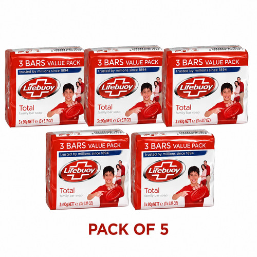 Lifebuoy red x 90g bars - lifebuoy,