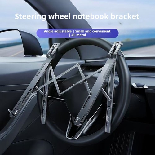 Steering wheel laptop - laptop, support