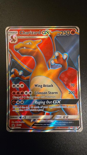 Sm60 charizard sun moon - gx,