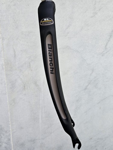 Bianchi carbon fork 8 - carbon,