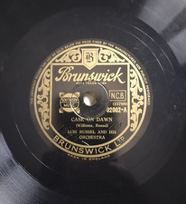 LUIS RUSSELL Case On Dawn / CHOCOLATE DANDIES Straddle The Fence UK Brunswick 78