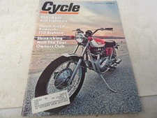 September 1971 Cycle Magazine
