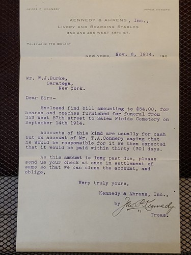 1914 letter j burke - 1914,