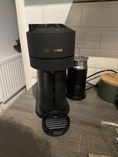 Magimix Nespresso Vertuo Pop Pod Coffee Machine Aeroccino Milk Frother Black