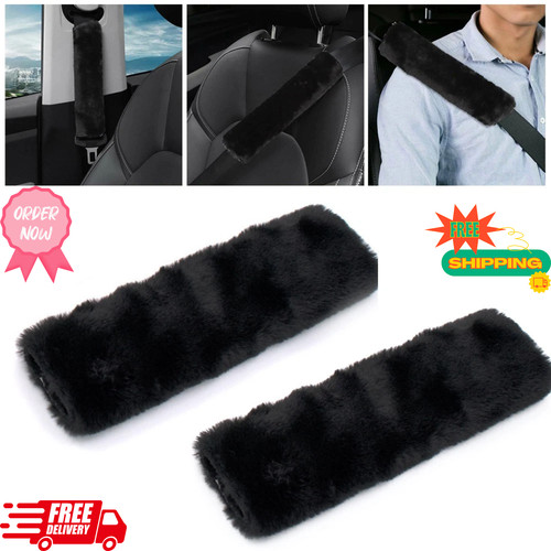 Car seat belt - seat, fluffy