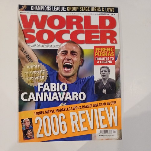 World soccer magazine january - soccer,