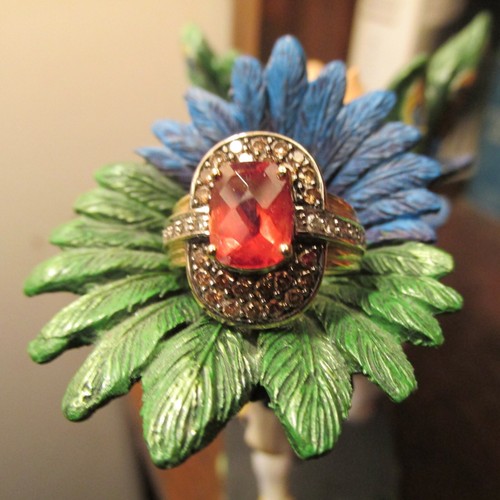 14k ring cwt - yg, andesine