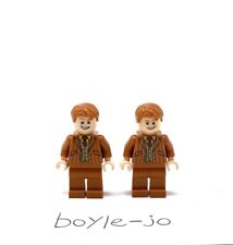 LEGO 10217: Fred And George Weasley minifigures  hp122 Harry Potter Diagon Alley