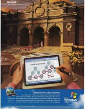 2004 Microsoft Windows XP Tablet PC Edition Art Museum Retro Print Ad/Poster