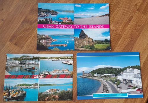Oban pictorial postcards - oban.,