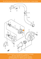 SUZUKI pin, 17516-38A00 OEM