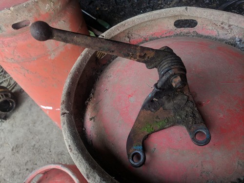 Starter motor control handle - starter,
