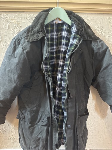 Barbour style boys coat size - barbour,