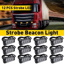 4x 4LED Truck Beacon Lamp