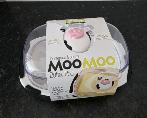 Moomoo butter dish pod - moomoo,