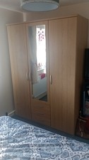 Large Triple Wardrobe with drawers