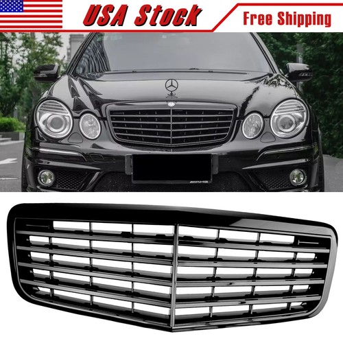 Glossy black front bumper - front,