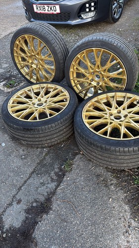 Alloy wheel dotz fuji gold - wheel,
