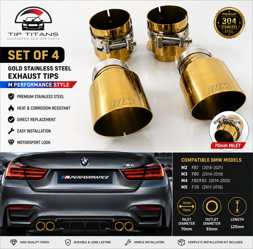 Stainless steel golden - 4,
