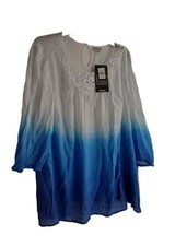 Ladies Blue & White Floaty