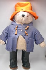 Vintage 1970s Gabrielle Designs Paddington Bear – 50cm – Dunlop Boots Fabric Tag