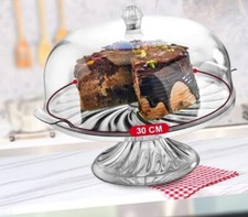 Large Cake Stand with Lid Dome