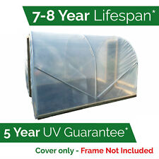 Greenhouse Polytunnel Polythene Cover Frame Not Included 7.3m 9.2m 11.1m 14m