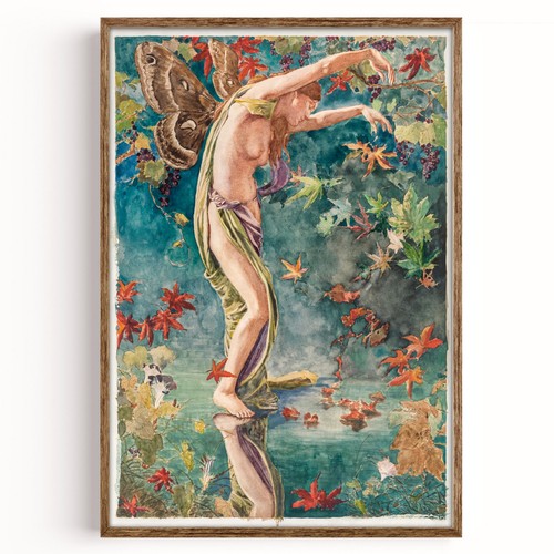 Autumn leaves john farge - autumn,