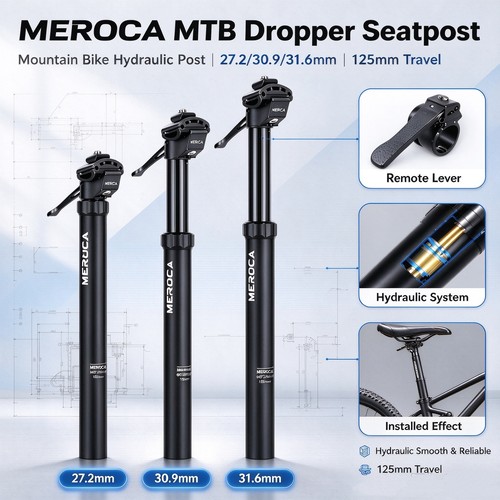 Meroca mtb dropper seatpost - meroca,