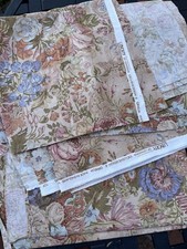 4 PIECES OF VINTAGE LIBERTY OF LONDON COTTON FABRIC OPHELIA DESIGN