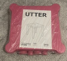 IKEA UTTER Pink Plastic