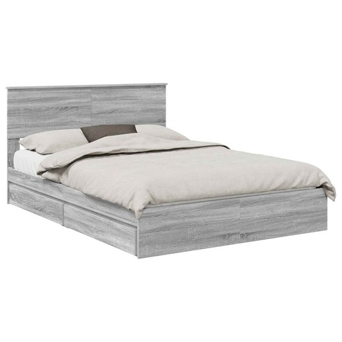 Storage bed with drawer - with,