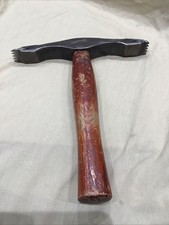 Vintage Brades 1704 Brick Scutch Masonry Hammer Old Tool