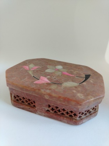 Vintage handcarved soapstone - vintage,