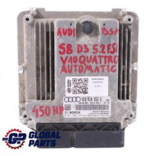 Audi S8 D3 5.2 FSI 450HP BSM Quattro Engine Unit ECU 4E0910552G Automatic