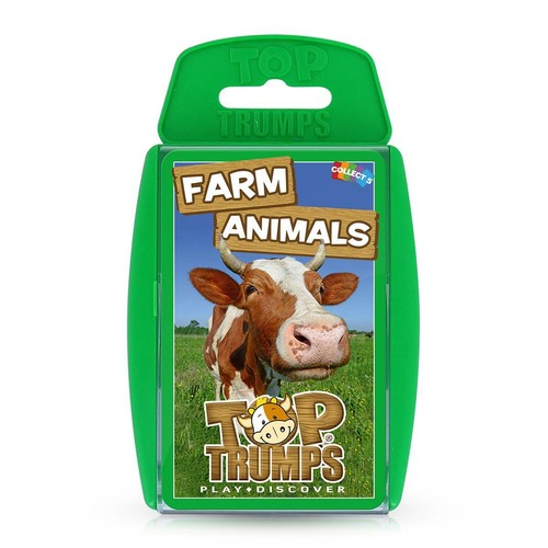 Farm animals top trumps - top, card