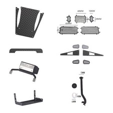Upgrade Decorative Accessories For 1/18 Traxxas TRX-4M Land Rover Defender RC