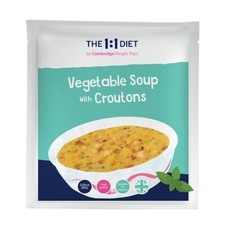 7 x The 1:1  Diet Weight Plan By CWP Vegetable Soup with Croutons!!