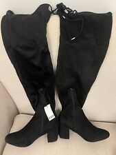 EXTRA WIDE FIT KNEE HIGH BLACK