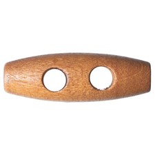 Hemline Wooden Toggle Buttons